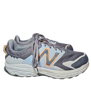New Balance Fresh Foam T510 Men's Trail Running Shoes Grey Orange Size 10